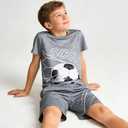 Ayzozuy Tween Boys' 2-Piece Soccer Graphic Outfit Set Summer Casual Crewneck T-Shirt & Shorts Sizes 8-14 (Green)