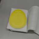 Havawish 4 Pack Easter Pastel Ceramic Dessert Plates 7 Inch Egg Accent Plates for Easter Parties Appetizer Salad Snacks Family Meals Spring Kitchen Table Decor