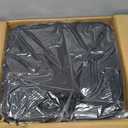 TOPSKY Stadium Seat with Back Support, Extra Wide 21.2Width (Seat 19.5), 3 Reclining Positions, Wide Bleacher Seats with 2 Hook, Picnic Seat (2pcs Black)