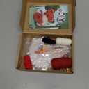 Mnuizu Crochet Kit for Beginners, Animal Crochet kit for Starters with Instructional and Step-by-Step Video Tutorials, Complete Crochet Accessories, Crochet Kit for Adults,Easy Starter Present(Fox)