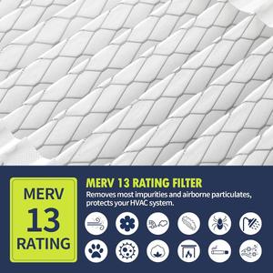 IYOUYA 3-Pack 213 Replacement Filter Compatible with AprilAire Whole House Air Purifiers 1210, 1620, 2210, 2216, 3210, 4200, MERV 13, 20 x 25 x 4 Air Filter