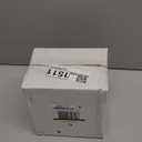 I00000 100Pcs Small Clear Gold Dessert Plates,Clear Disposable Plates with Gold Rim 7 Inch,Premium Hard Fancy Small Plate,Perfect for Birthday, Wedding & Party