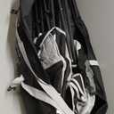 KingCamp Double Camping Chair, Oversized 660lbs Heavy Duty Loveseat for Adults Portable Folding XL 2 Person Couch Padded Comfortable Two Seat with Cup Holder for Outdoor Lawn Backyard, Black/Grey