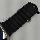 Apple Watch Ultra [GPS + Cellular 49mm] Titanium Case with Midnight Ocean Band, One Size 