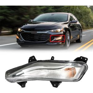munirater Turn Signal Light Fog Lamp Replacement for Malibu 2019 2020 2021 Left Driver Side 84843547