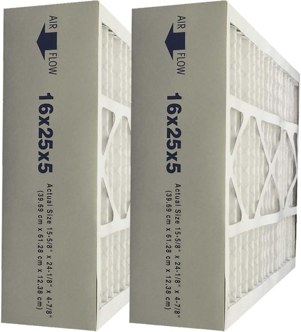Atomic Filters 255649-105 Trion Air Bear 16x25x5 Supreme Compatible Replacement Media Filter MERV 8-2 pack