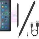 AMZ Fire Tablet Stylus Pen for Amazon Fire Max 11 (2023 Release) & Amazon Fire HD 10, (13th Gen, 2023 Release) Tablets,Stylus with USB-C Fast Charging, 4096 Fine Control