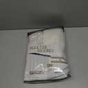 Natural Linen Blend Semi Sheer Curtains 94 Inches Length 2 Panels Set for Nursery Room, Pinch Pleated Light Filtering Ceiling Track System Curtain with Hooks for Bedroom 40 x 94 Inch Length Windows (Birch)