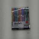 Zebra Pen Doodlerz Gel Stick Pen, Bold Point, 1.0mm, Assorted Glitter Colors, 10 Pack