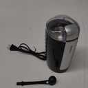 Coffee Grinder, Electric Coffee Grinder with 3.5Oz Large capacity, One-Touch Coffee and Spice Grinder with Stainless Blade, Cleaner Brush And Spoon for Home Use (Black)