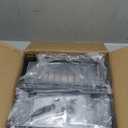 BOIVSHI Spice Rack Organizer for Cabinet, 2 Tier Pull Out Spice Organizer for Cabinet Height Adjustable Heavy Duty Metal Basket for Inside Cabinets & Pantry Closet