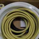 25 Ft Mini Split Line Set.Air Conditioner Copper Tubing Pipes Extension Set, 3/8" & 5/8" 3/8" PE Thickened for AC and Heating Equipment Insulated Coil Line Set HVAC Refrigerant with Nuts. (3/8+5/8)