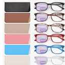 NOVIVON 6 Pack Reading Glasses for Women/Men, Bifocal, Progressive, Readers for Women/Men, Eye glasses, Magnification Strength: 2.0 x