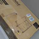 VASAGLE Mobile File Cabinet, 39x45x60 cm, Ink Black UOFC084BC01S