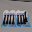 Replacement Toothbrush Heads Compatible with Oral b iO 3/4/5/6/7/8/9/10 Series Electric Toothbrush, Premium Grade Bristles, Black, 8 Pack