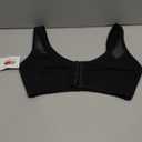 Fruit of The Loom Women's Comfort Front Close Sport Bra with Mesh Straps, 36