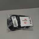 WTACTFUL Goatskin Leather Carbon Knuckle Motorcycle Gloves for Men & Women Full Finger Touchscreen Motorbike Gloves for BMX ATV MTB Riding Road Racing Motocross Black