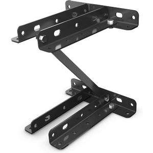 Spalding Universal Basketball Backboard Mounting Bracket | Adapts to Fit Roof, Flat Surface, or 3.5" Round Pole | Non Adjustable Height