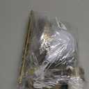 Wall Sconces Set of 2,Dimmable Wall Sconce with Remote Control,Indoor Not Hardwired Wall Lamp for Bedroom, Mid-Century Modern Wall Light (Gold, 21 inch)