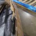 EAST OAK Courtyard Patio Furniture Set, 4-Piece Outdoor Patio Set with Sofa, Removable & Washable Deep Seating Cushion, Tempered Glass Table, Outside Patio Conversation Sets, Black & Dark Grey (Courtyard-light Coffee & Beige)