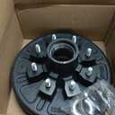 12"x 2" Trailer Brake Drum Kit 8 on 6.5" Replacement for 7000LBS Axle Hub Heavy Duty 8 Bolt Trailer Brake Hub Drum Assembly with 1/2"-20 Stud 25580, 14125A Drums 008-219-04-22004K