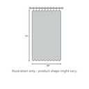 FlavorThings 3 FT X 6 FT 34 Strands Raindrops Pink Iridescent Beaded Curtain Door String Curtain Wall Panel Window Room Divider Blind for Wedding Coffee House Restaurant Parts Home Decoration