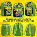 Get Trend Teenage Mutant Ninja Turtles Mini Backpack Kids Toddlers 12x9 Rucksack Kindergarten Bag Preschool Sports Backpacks 3+ Gifts for Kids (Green TMNT)