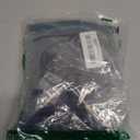 Uukyttrium 8 pcs Square Silicone Chair Leg Floor Protectors.(1-1/2" Black Large).