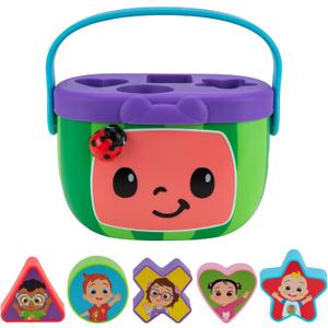 CoComelon Shape Sorter - Identify Shapes - Favorite Characters - Toys for Kids, Toddlers, and Preschoolers