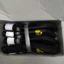 QUMY Dog Shoes for Large Dogs, Medium Dog Boots & Paw Protectors for Winter Snowy Day, Summer Hot Pavement, Water-Resistant in Rainy Weather, Outdoor Walking, Indoor Hardfloors Skid-Resistant Sole Size 6