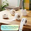 Labelife Compatible File Folder Labels 9/16" x 3-7/16" Replace for Label 30327 (30576) LW 1-Up Labels for 450, 450 Turbo, 450 Twin Turbo, 450 Duo, 4XL, 400 Printer, 12 Rolls