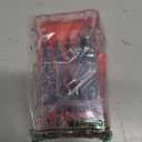 Luckyway 5/32"-1/2" Masonry Drill Bit Set 10-Piece,Concrete Drill Bit Set, Special Crooked Head Eccentric Drill Bit Set Profession for Glass,Brick,Plastic,Cement,Wood,Tile,Metal with Bit Storage Case