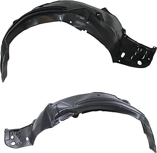 Fender Liner Front, Driver and Passenger Side, 2-Door, Coupe