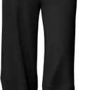 Linen Barrel Pants for Women Wide Leg Harem Palazzo Trousers Drawstring Baggy Summer Beach Vacation with Pockets