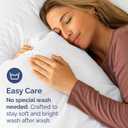 Queen Pillow Cases Set of 2 - Ultra Soft Hotel Quality Pillowcase Covers - Comfy, Cozy & Wrinkle Free - Shrinkage, Stain and Fade Resistant - Machine Washable Pillow Protectors - 2 Piece Set - White