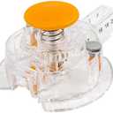 Amazon.com: Fiskars Circle Cutter with 3 Replacement Blades - 1" to 8 Cut Length - Arts and Crafts Paper Cutter - Clear/Orange : Arts, Crafts & Sewing