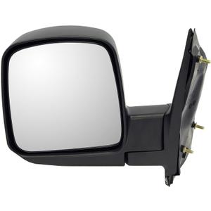 Dorman 955-1303 Driver Side Manual Door Mirror - Folding Compatible with Select Chevrolet / GMC Models, Black