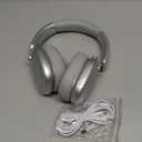 RORSOU C6 Active Noise Cancelling Headphones, Wireless Over Ear Bluetooth Headphones, 60H Playtime, Lightweight Folding Deep Bass Comfort Fit Ear Cups Headset with Mic for iPad/Travel/PC/Home Silver