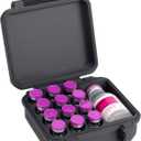 3ml and 30ml Vial Case for Peptide Vials and Reconstitution Solution | Temperature Regulating Fridge and Freezer Safe Case