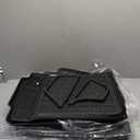 Floor Mats Compatible with 2018-2024 Chevrolet Equinox Cargo Liner Gmc Terrain Trunk Mat All Weather Seat Back Protector 2023 Chevy Equinox Accessories (Set of 8 Mats)