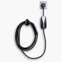 Tesla Mobile Charger Wall Mount Cable Organizer Bracket with UMC Holder fit Tesla Gen 2 Mobile Connector Charging Cable Cord Model 3 Y X S