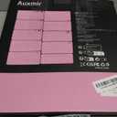 Auxmir 8'' Wall Mounted Lighted Makeup Mirror, 3200mAh Rechargeable Double-Sided 1X/20X Magnifying Mirror with Light, Touch Dimmable 3 Color Light, 360 Rotation Foldable Extended Arm, Chrome