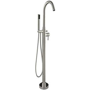 WOODBRIDGE F 0001 F0001BN Faucet, (L) 10 3/4" x (W) 6-1/4" x (H) 43-7/8, Brushed Nickel