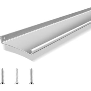 1PCS Aluminum Door Rain Drip Guard Cap, 47 Inch Drip Deflector Rain Diverter, Door and Window Rain Guards House