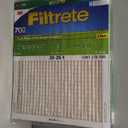 Filtrete 20x25x1 AC Furnace Air Filter, MERV 8, MPR 700, Tough on Pollen, Easy on Airflow, 3-Month Pleated 1-Inch Electrostatic Air Cleaning Filter, 4-Pack (Actual Size 19.880 x 25.563 x 0.8125 in)
