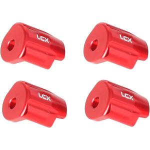 LCX Racing RC Crawler Car CNC Aluminum Front Rear Shock Mount Guard for Arrma 1/14 1/16 1/18 Typhon Mojave Granite Grom Truck, Upgrades Parts Accessories