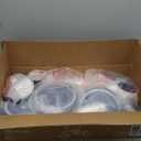 LOL-FUN 5 in 1 Toddler Tricycles for 1-3 Year Olds Boys Girls Toy with Parent Steering Push Handle, Baby Balance Bike 1 Year Old Kids Gift (Blue)