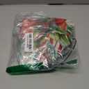 Lighted Christmas Garden Flag - 18x13-inch Waterproof Outdoor Christmas Decoration with 24 Glow-in-The-Dark LED in 8 Patterns, Perfect for Yard, Porch, and Lawn Decorations