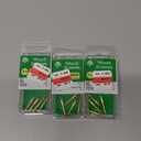 Hillman No. 8 x 1 in. L Phillips Flat Head Brass Wood Screws 3 Pack