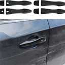 Door Handle Cover Compatible for 2013 2014 2015 2016 2017 2018 Nissan Altima Accessories (Glossy Black with Smart Keyhole)